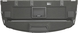 Rear parcel shelf（KPM Bleed Molding）