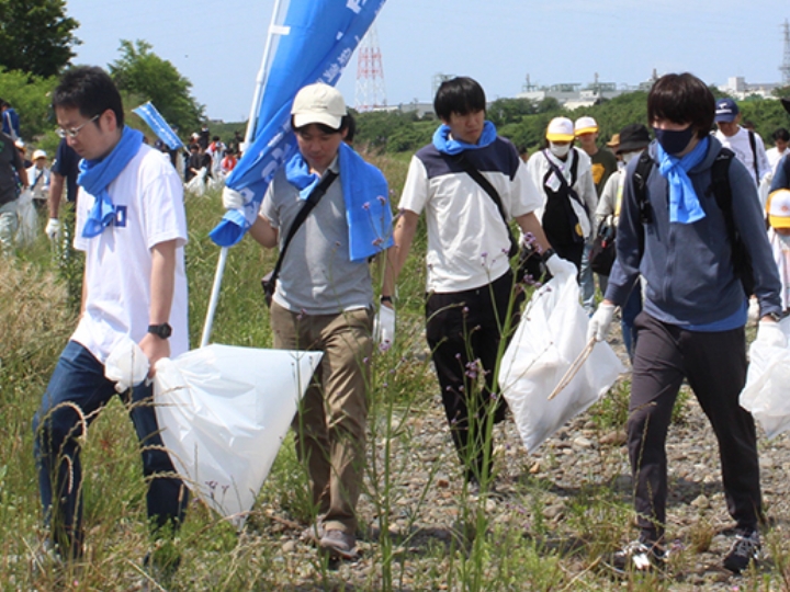 地域清掃活動の取り組み